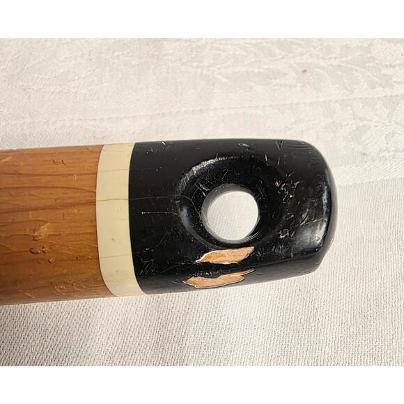 Vintage Ekco USA Wooden Handled Pull Through Knife Sharpener - Picture 3 of 4